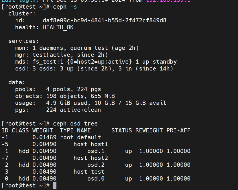 centos7.9安装ceph,客户端挂载访问